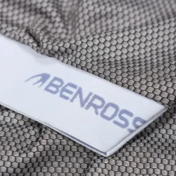 Benross Men's Honeycomb Jacquard Golf Polo Shirt