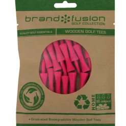 Brand Fusion Graduated Biodegradable Wooden Golf Tees