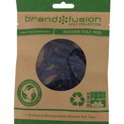 Brand Fusion Graduated Biodegradable Wooden Golf Tees