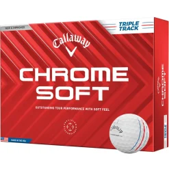 Callaway Chrome Soft Triple Track 12 Golf Ball Pack