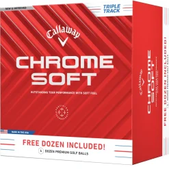 Callaway Chrome Soft Triple Track 4 for 3 Golf Ball Pack