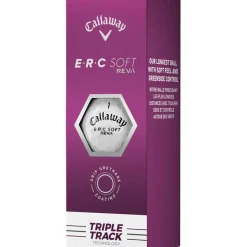 Callaway Ladies E.R.C Soft REVA Triple Track 12 Golf Ball Pack