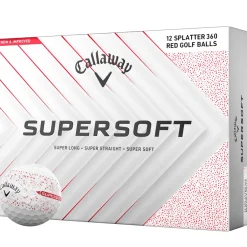 Callaway Supersoft Splatter 12 Golf Ball Pack