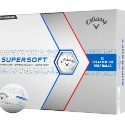 Callaway Supersoft Splatter 12 Golf Ball Pack