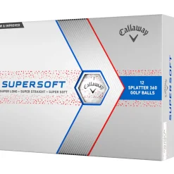 Callaway Supersoft Splatter 12 Golf Ball Pack