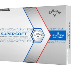 Callaway Supersoft Splatter 12 Golf Ball Pack