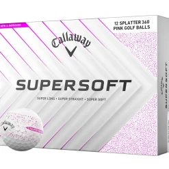 Callaway Supersoft Splatter 12 Golf Ball Pack