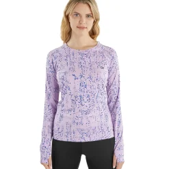 Calvin Klein Ladies Pebble Long Sleeve Golf T-Shirt