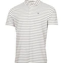 Calvin Klein Men's Fine Stripe Golf Polo Shirt