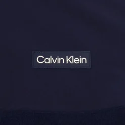 Calvin Klein Men's Hybrid Polar Fleece Half Zip Golf Mid Layer