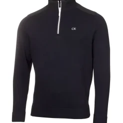 Calvin Klein Men's Knitted Half Zip Golf Midlayer