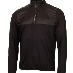 Calvin Klein Men's Malden Quarter Zip Golf Mid Layer