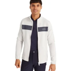 Calvin Klein Men's Parkbury Chest Full Zip Golf Midlayer