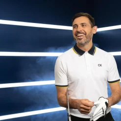 Calvin Klein Men's Tipped Golf Polo Shirt