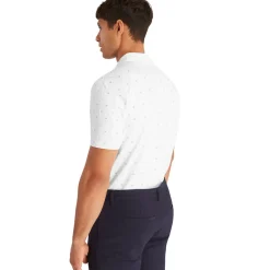 Calvin Klein Men's Treble Strike Print Golf Polo Shirt