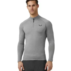 Castore Men's Body Mapped Quarter Zip Golf Midlayer