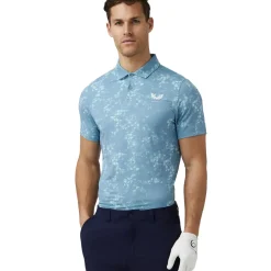 Castore Men's Printed 3 Golf Polo Shirt