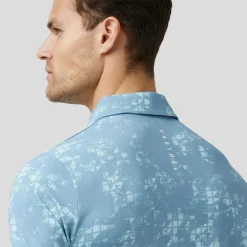 Castore Men's Printed 3 Golf Polo Shirt