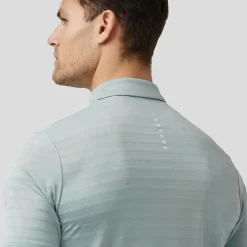 Castore Men's Textured Pique Golf Polo Shirt