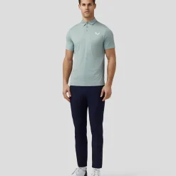 Castore Men's Textured Pique Golf Polo Shirt