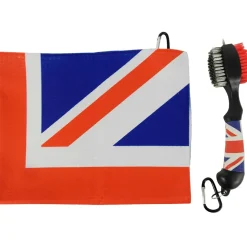 Deluxe Towel & Brush Golf Cleaning Set