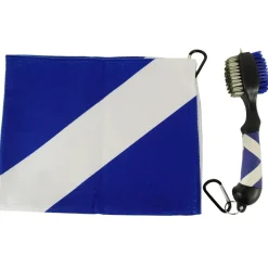 Deluxe Towel & Brush Golf Cleaning Set