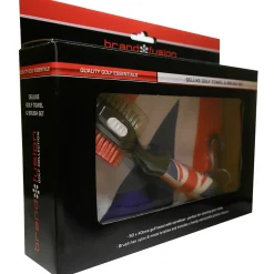 Deluxe Towel & Brush Golf Cleaning Set
