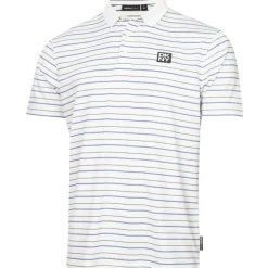 DKNY Men's Multi-Stripe Golf Polo Shirt