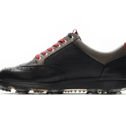 Duca Del Cosma Men's Heritage Waterproof Spiked Golf Shoes