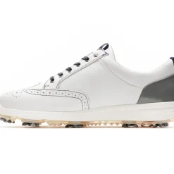 Duca Del Cosma Men's Heritage Waterproof Spiked Golf Shoes