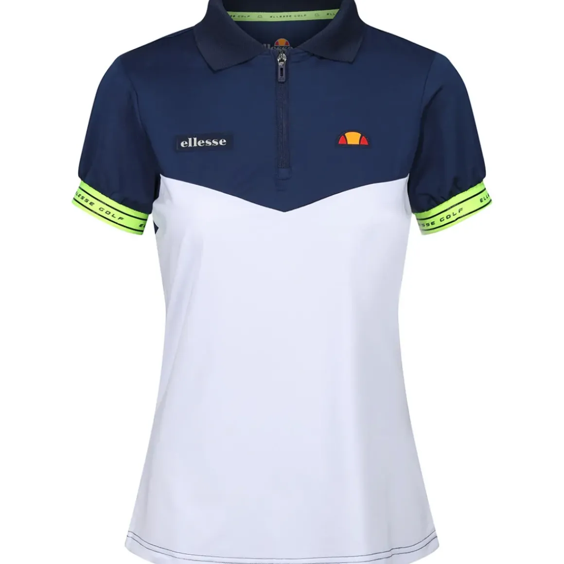 Ellesse Ladies Mitro Chevron Stretch Golf Polo Shirt