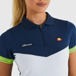 Ellesse Ladies Mitro Chevron Stretch Golf Polo Shirt