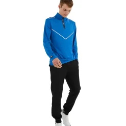 Ellesse Men's Visala Half Zip Golf Midlayer