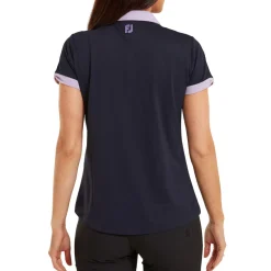 FootJoy Ladies Colour Block Golf Polo Shirt