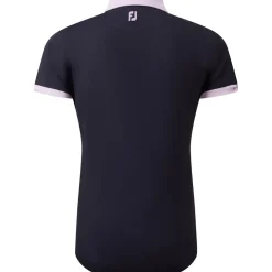 FootJoy Ladies Colour Block Golf Polo Shirt