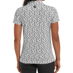 FootJoy Ladies Floral Print Golf Polo Shirt