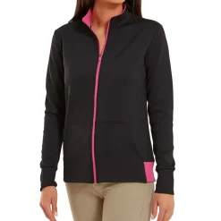 FootJoy Ladies Full-Zip Knit Colour Block Mid Layer