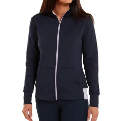 FootJoy Ladies Full-Zip Knit Colour Block Mid Layer