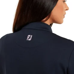 FootJoy Ladies Full-Zip Knit Colour Block Mid Layer