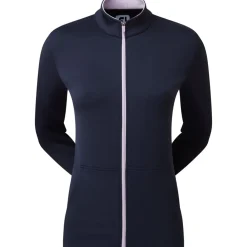 FootJoy Ladies Full-Zip Knit Colour Block Mid Layer