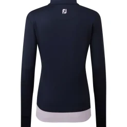 FootJoy Ladies Full-Zip Knit Colour Block Mid Layer