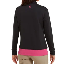 FootJoy Ladies Full-Zip Knit Colour Block Mid Layer