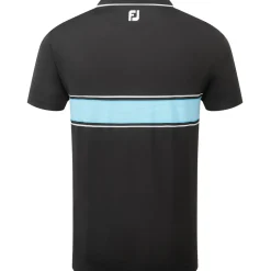 FootJoy Men's Engineered Pin Stripe Golf Polo Shirt