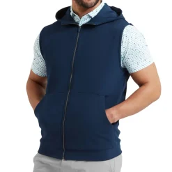 FootJoy Men's Full Zip Hoodie Golf Vest
