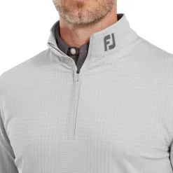 FootJoy Men's Glen Plaid Chill-Out Golf Midlayer