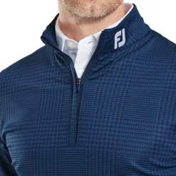 FootJoy Men's Glen Plaid Chill-Out Golf Midlayer