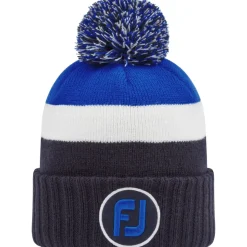 FootJoy Men's Multi Stripe Pom Pom Golf Hat