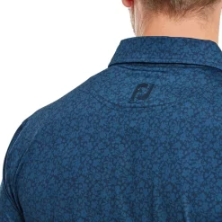 FootJoy Men's Painted Floral Golf Polo Shirt