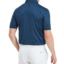 FootJoy Men's Painted Floral Golf Polo Shirt