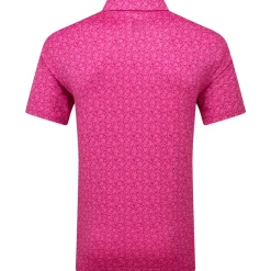 FootJoy Men's Painted Floral Golf Polo Shirt